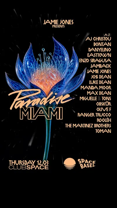Jamie Jones presents Paradise Miami
