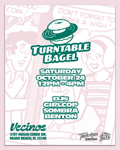 Turntable Bagel - Girlcop, Sombra, Benton