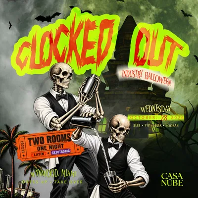 Clocked Out Industry Halloween