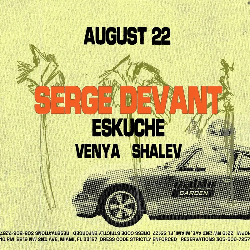 Serge Devant at Sable