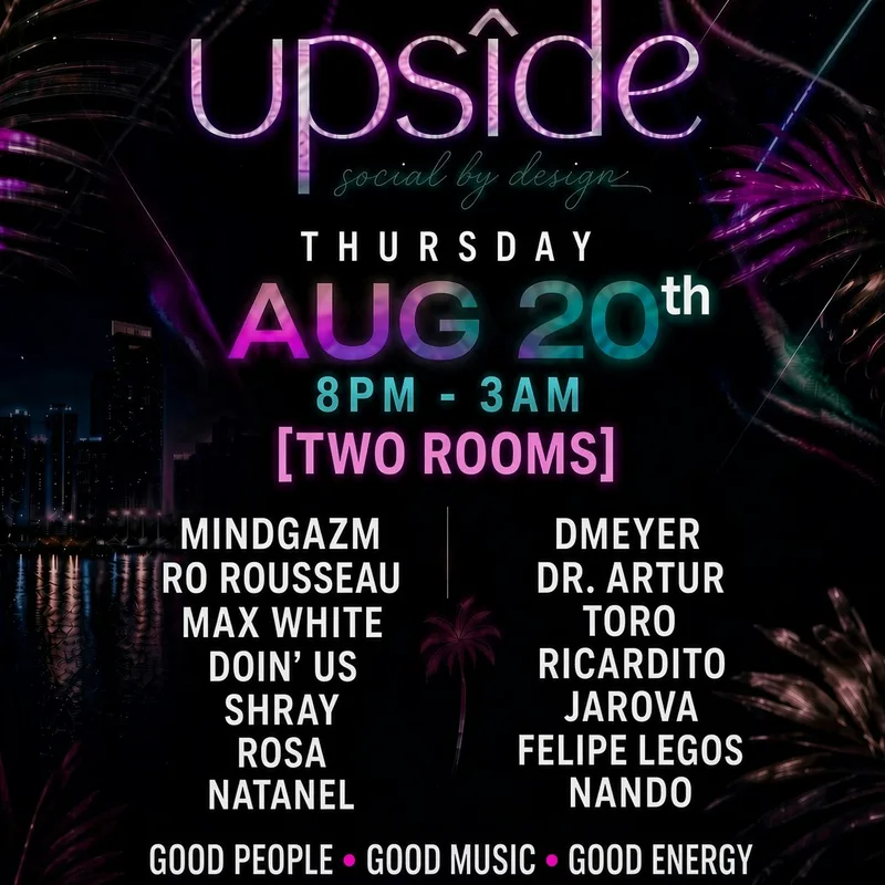 UPSIDE Presents: Social By Design 2 Rooms